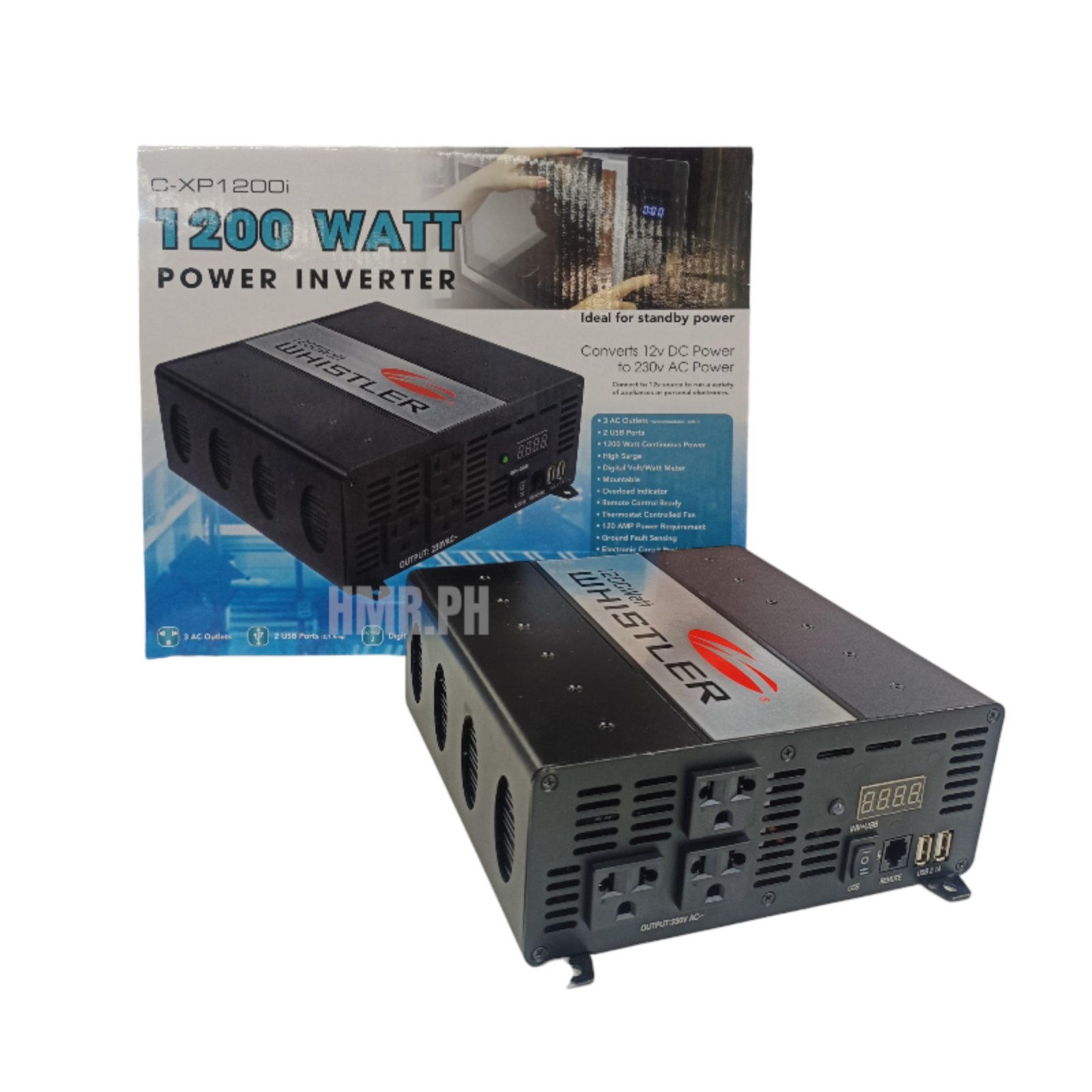 Whistler C-XP1200I 1200W Power Inverter